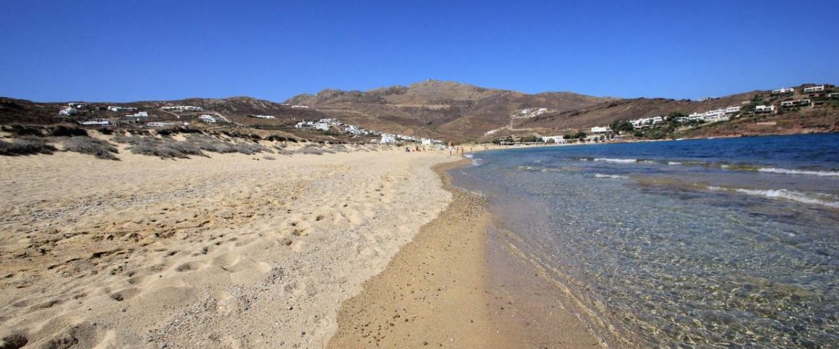 Naturstrand Panormos Beach Mykonos