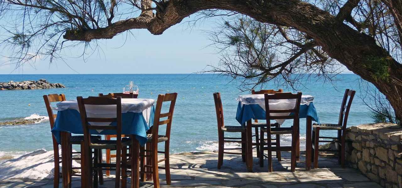 Panormos Kreta Strandtaverne