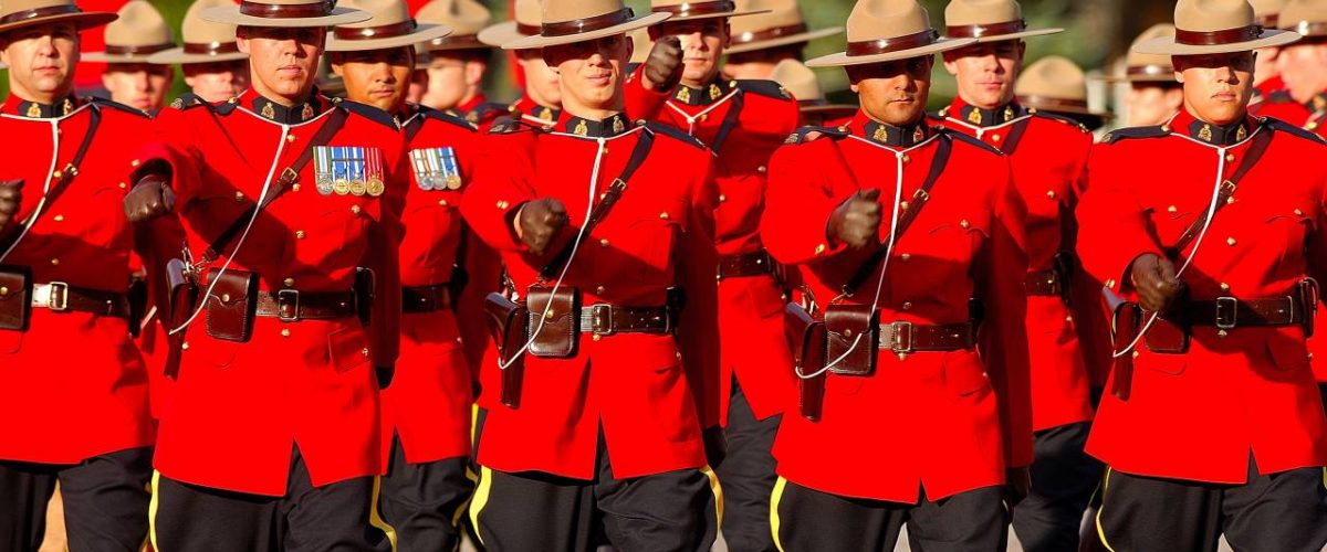 Parade Canadian Royal Mounted Police