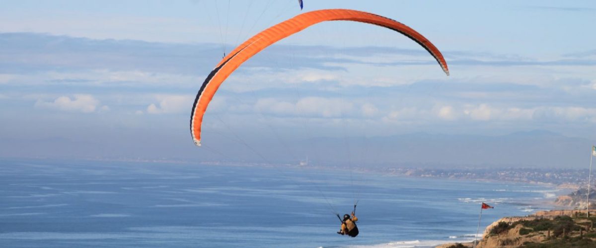 Paraglider Küste San Diego Torrey Pines Gliderport