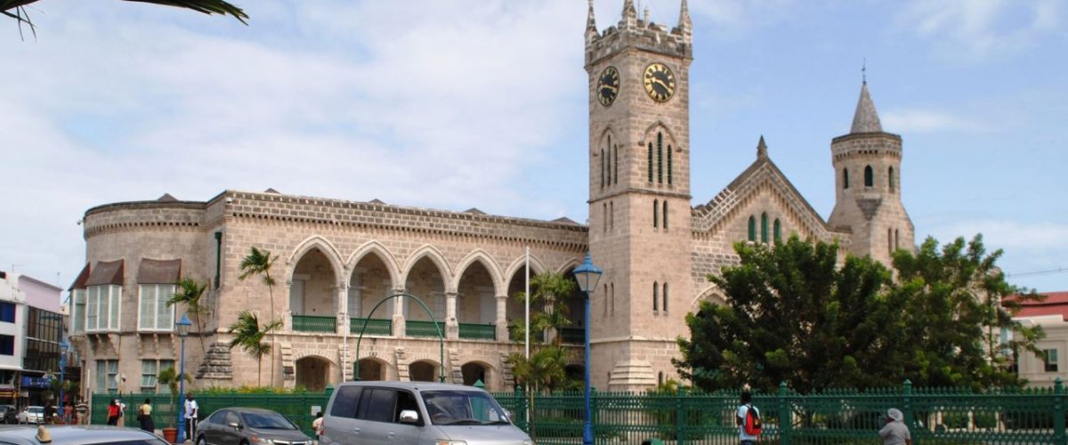 Parlamentsgebäude in Bridgetown auf Barbados