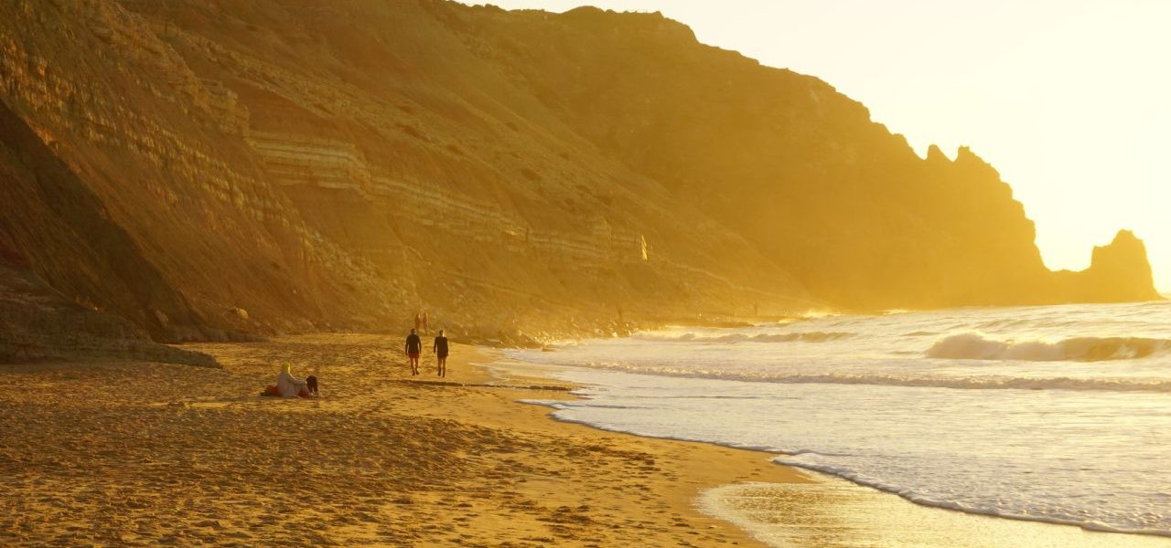 Praia da Luz Sonnenuntergang