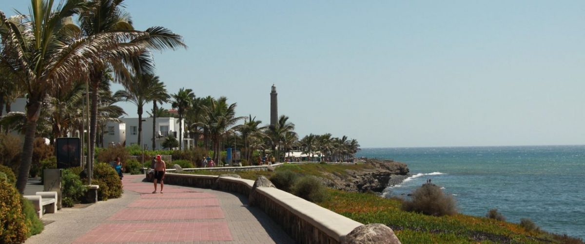 Promenade bei Costa Meloneras