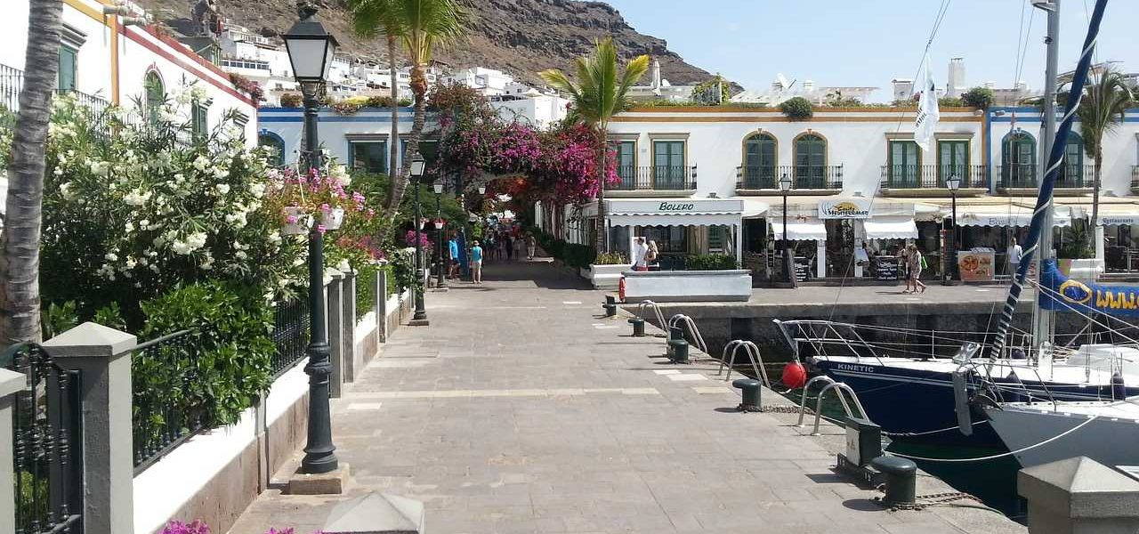 Puerto de Mogán Hafenpromenade