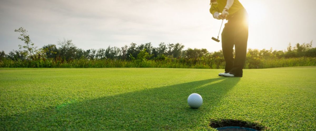 Putting Green Golfplatz Mauritius