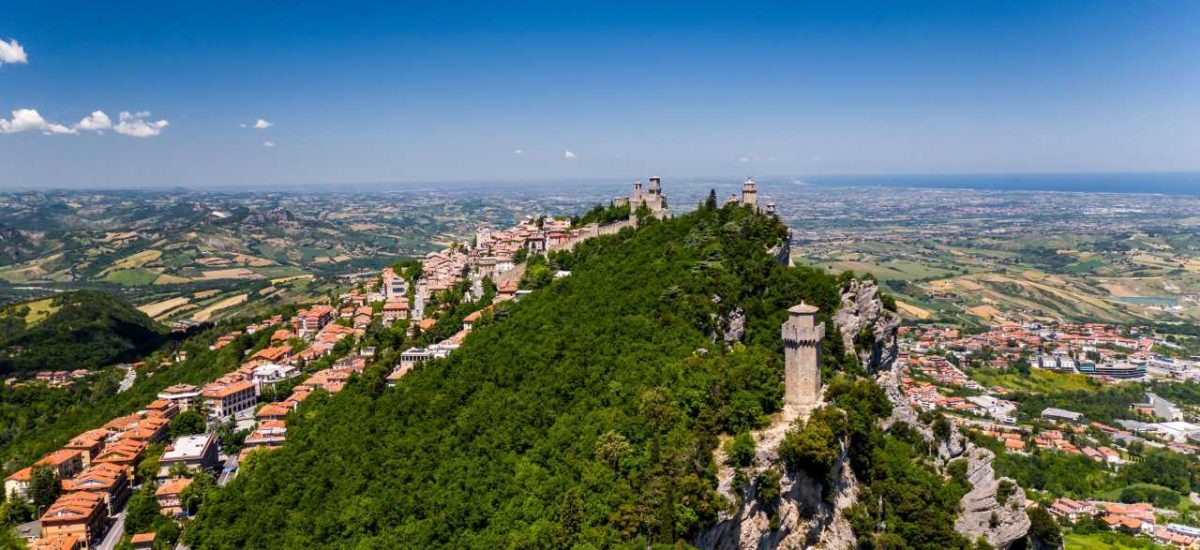 San Marino Befestigungstürme Monte Titano