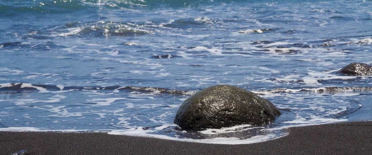 Schwarzer Sandstrand La Gomera