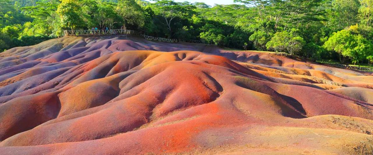 Siebenfarbige Erde Chamarel Mauritius