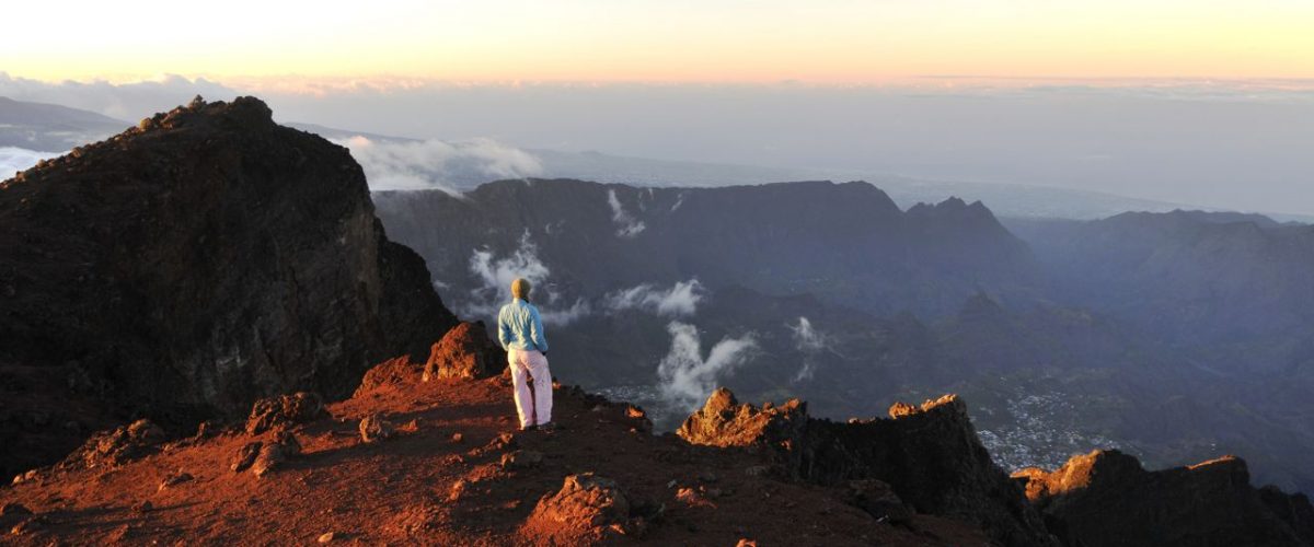 Sonnenaufgang Piton des Neiges