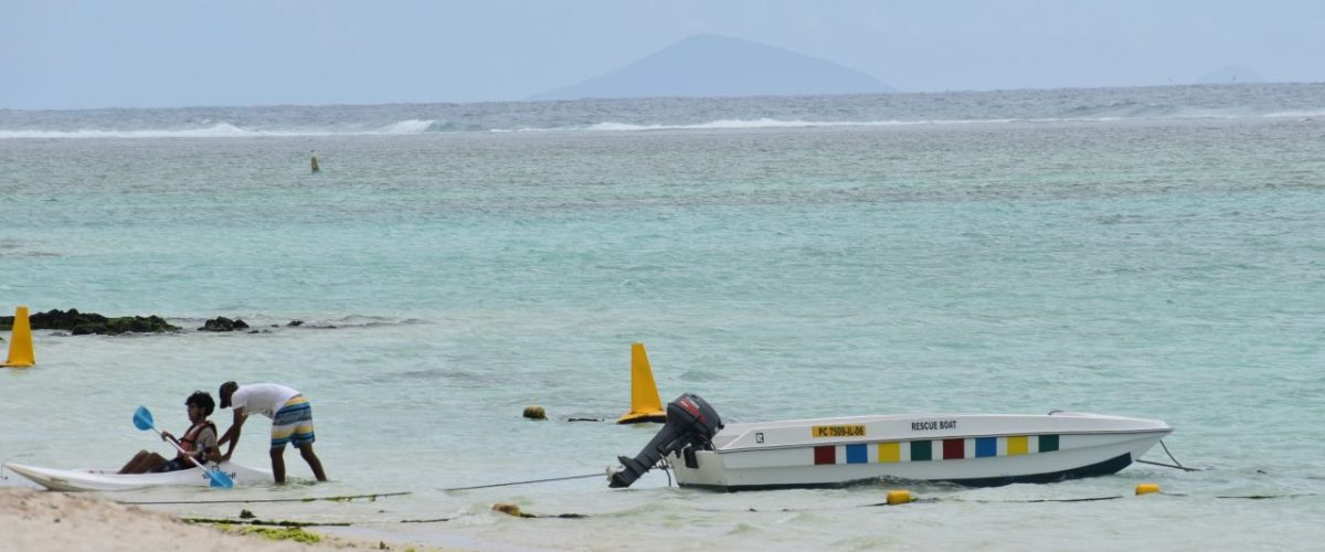 Strandleben in Belle Mare Mauritius