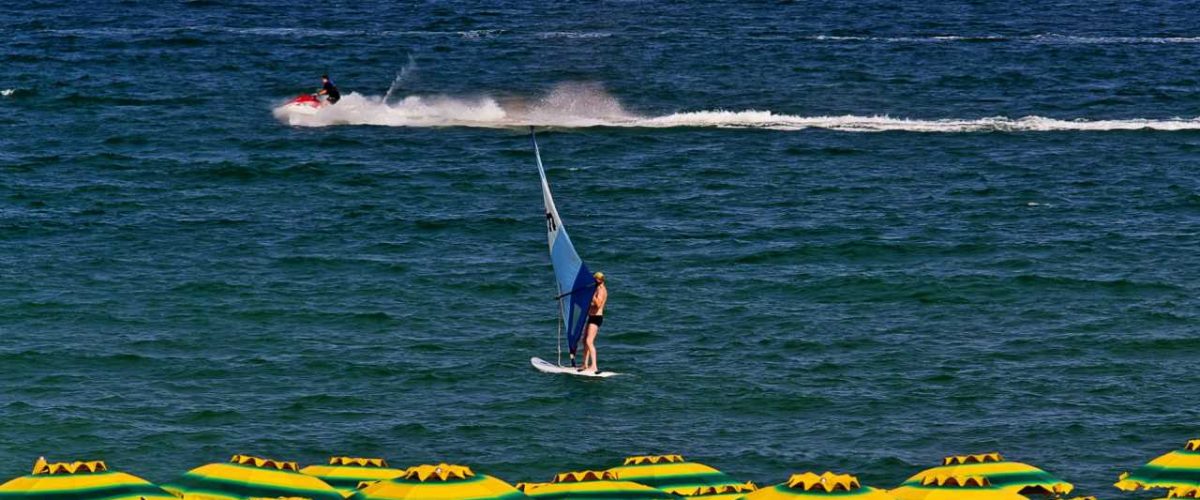Surfer Sonnenstrand Bulgarien