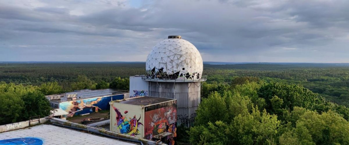 Teufelsberg Berlin Blick Grunewald