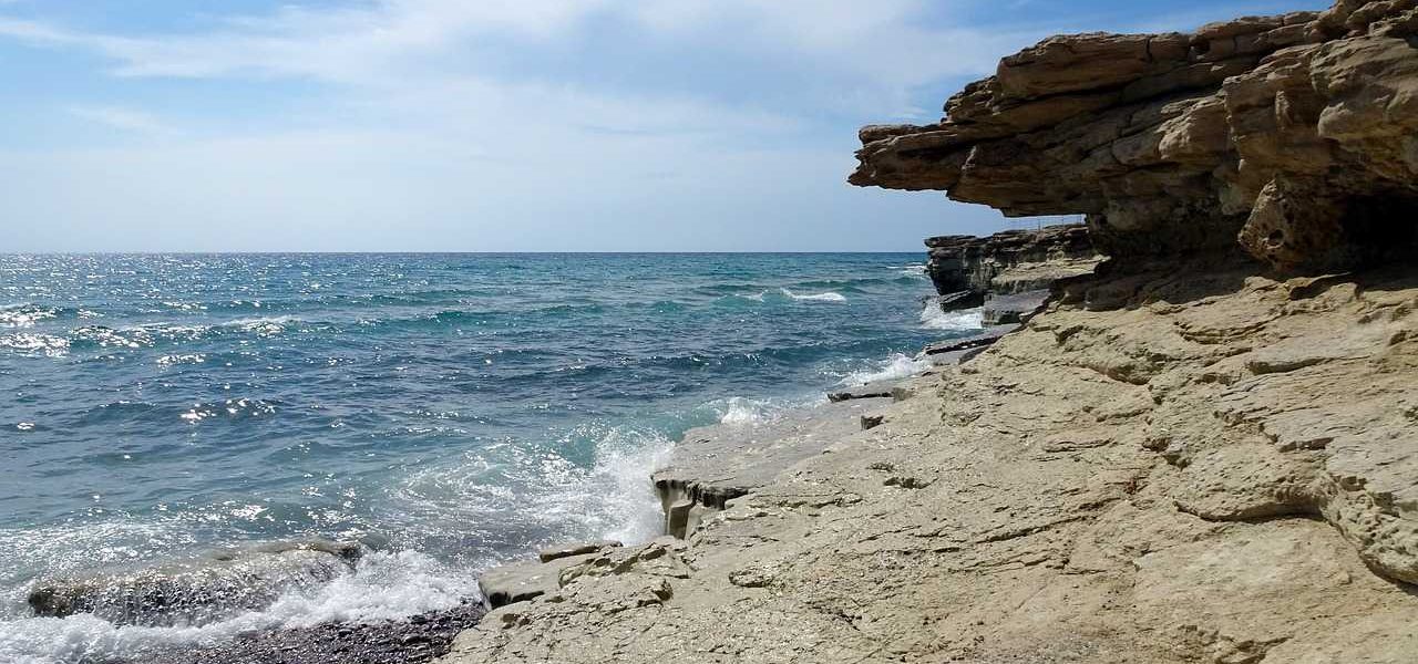 Theologos Beach Rhodos Steinküste